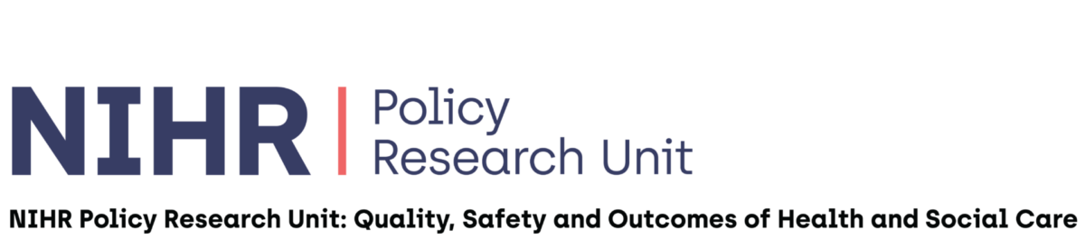Quality Safety and Outcomes Policy Research Unit